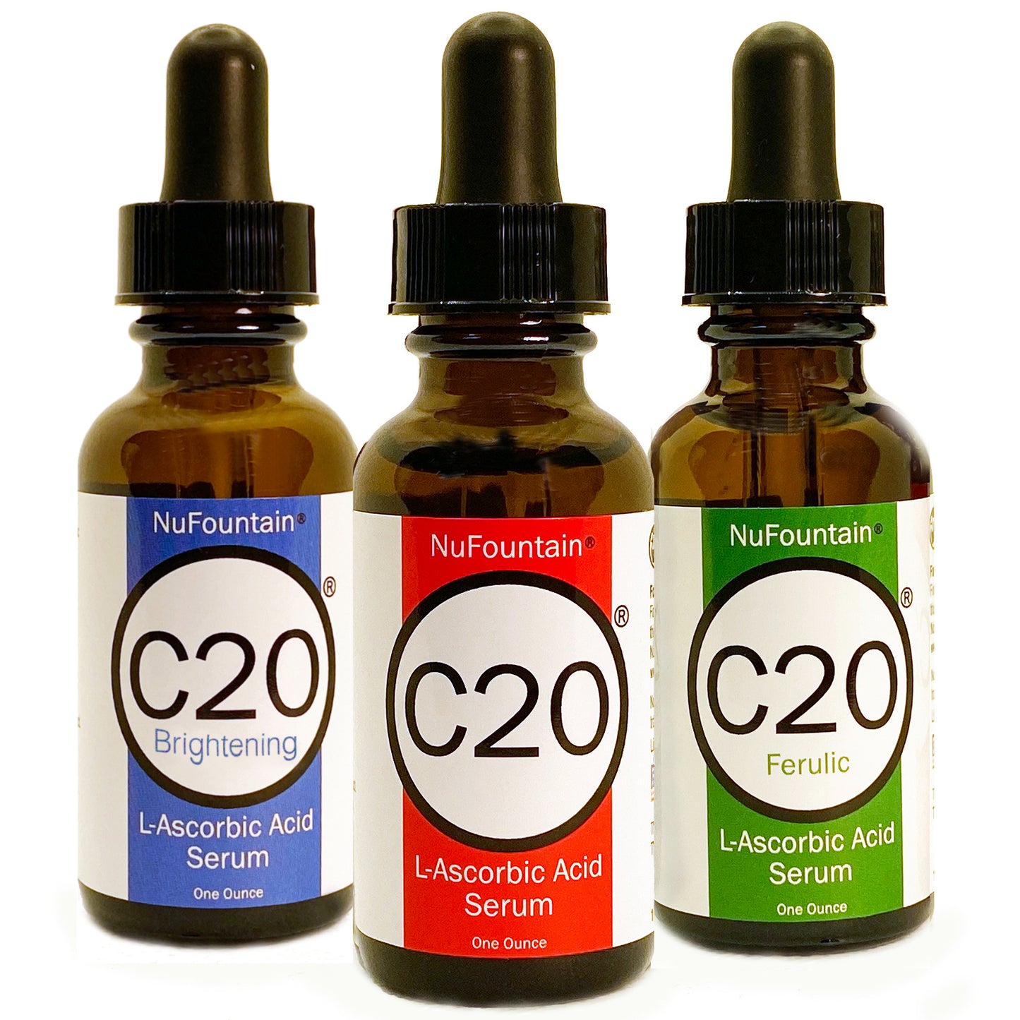 C20 Super Pack — Original, Ferulic & Brightening